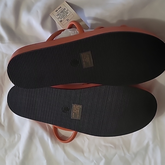 A New Day Apricot Orange Dory Sandal - Picture 3 of 3